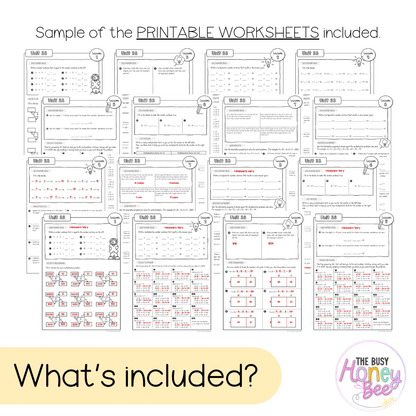 Stage 2 Year B NSW Maths Worksheets Unit 33 - Workbook | Worksheets