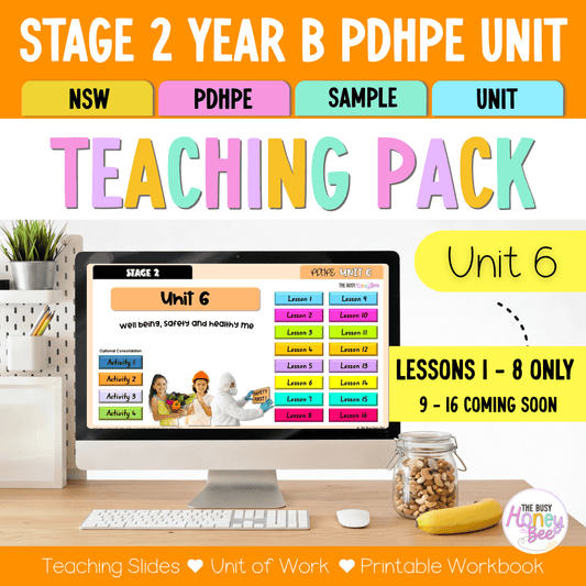 Stage 2 Year B NSW PDHPE Sample Unit 6 Teaching Pack - Teaching Bundle