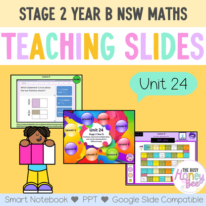 Stage 2 Year B Term 1 Maths Teaching Slides Mega Bundle - Teaching Slides