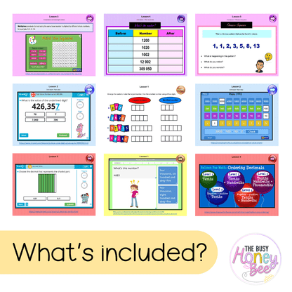 Stage 2 Year B Term 1 Maths Teaching Slides Mega Bundle - Teaching Slides