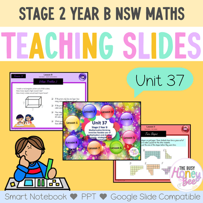 Stage 2 Year B Term 4 Maths Teaching Slides Mega Bundle - Teaching Slides