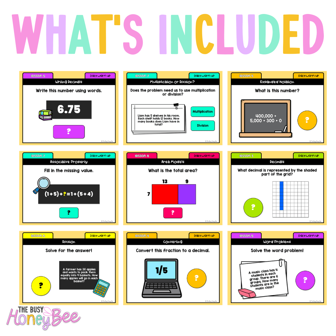 Stage 2 Year B Ultimate Australian | NSW Maths Daily Review | Warm-Up Mega Bundle - Warm Up | Revision