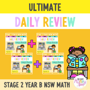 Stage 2 Year B Ultimate Australian | NSW Maths Daily Review | Warm-Up Mega Bundle - Warm Up | Revision