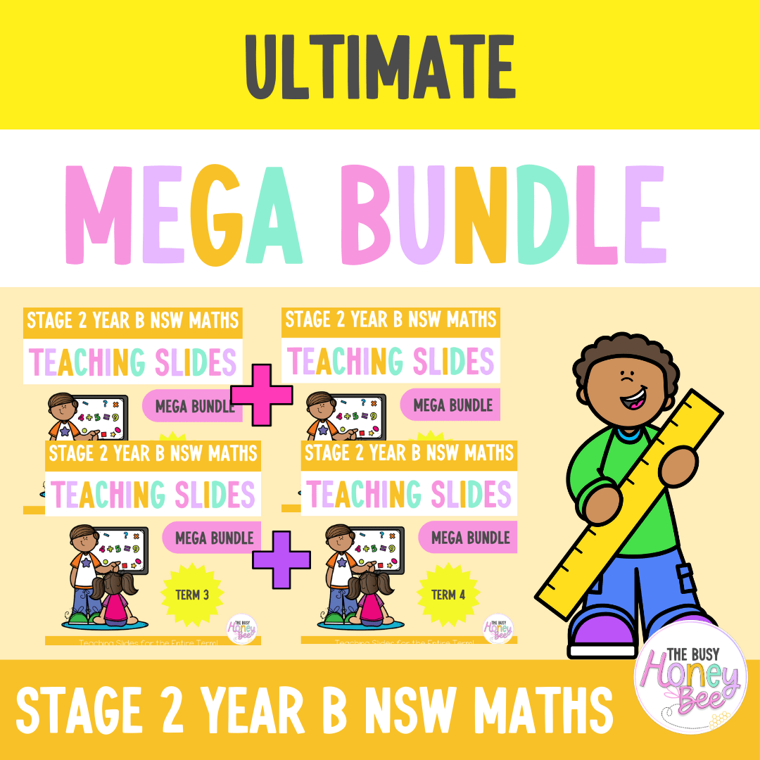 Stage 2 Year B Ultimate Maths Teaching Slides Mega Bundle - Teaching Slides