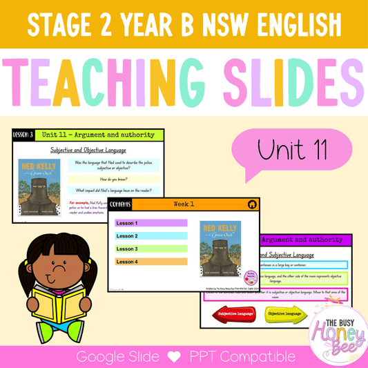 Stage 2 Year B Unit 11 NSW Argument and Authority English Teaching Slides - Teaching Slides