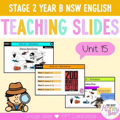 Stage 2 Year B Unit 15 NSW Narrative English Teaching Slides - Teaching Slides