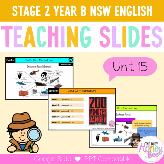 Stage 2 Year B Unit 15 NSW Narrative English Teaching Slides - Teaching Slides