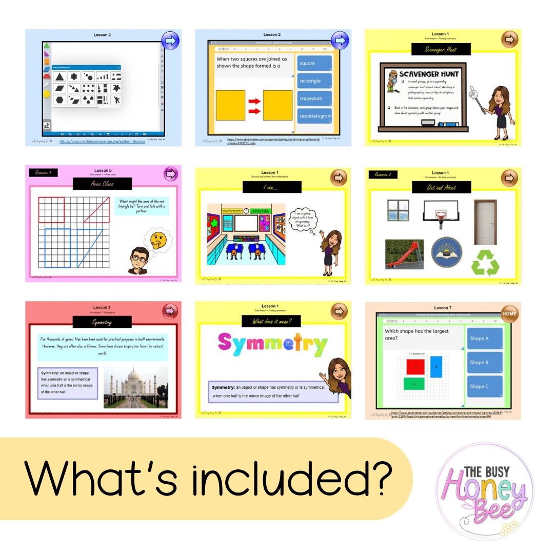 Stage 2 Year B Unit 32 NSW Maths Teaching Slides - Zip Folder: Smart Notebook, PowerPoint, Google Slide Compatible