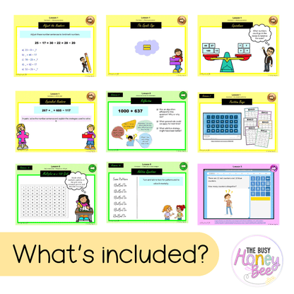Stage 2 Year B Unit 40 NSW Maths Teaching Slides - Zip Folder: Smart Notebook, PowerPoint, Google Slide Compatible