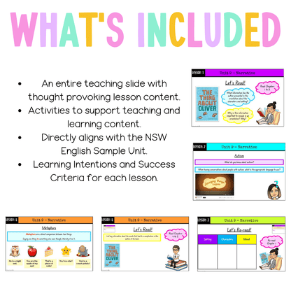 Stage 2 Year B Unit 9 NSW Narrative English Teaching Slides - Teaching Slides