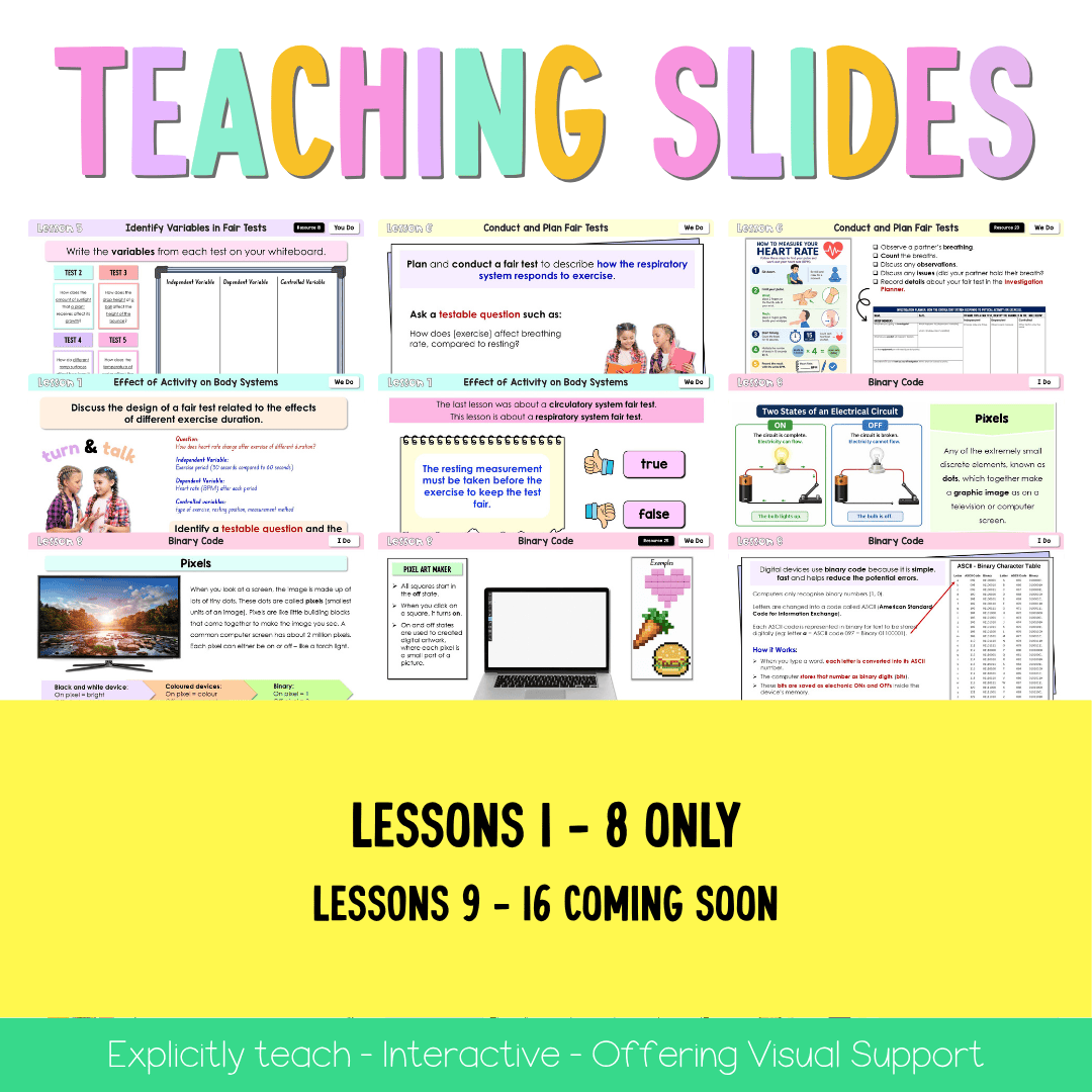 Stage 3 NSW Science Sample Unit 2 Teaching Pack 2026 - Teaching Bundle