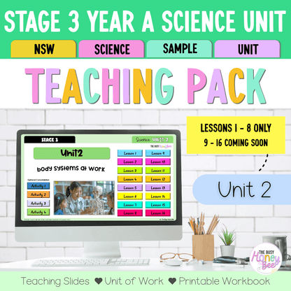 Stage 3 NSW Science Sample Unit 2 Teaching Pack 2026 - Teaching Bundle