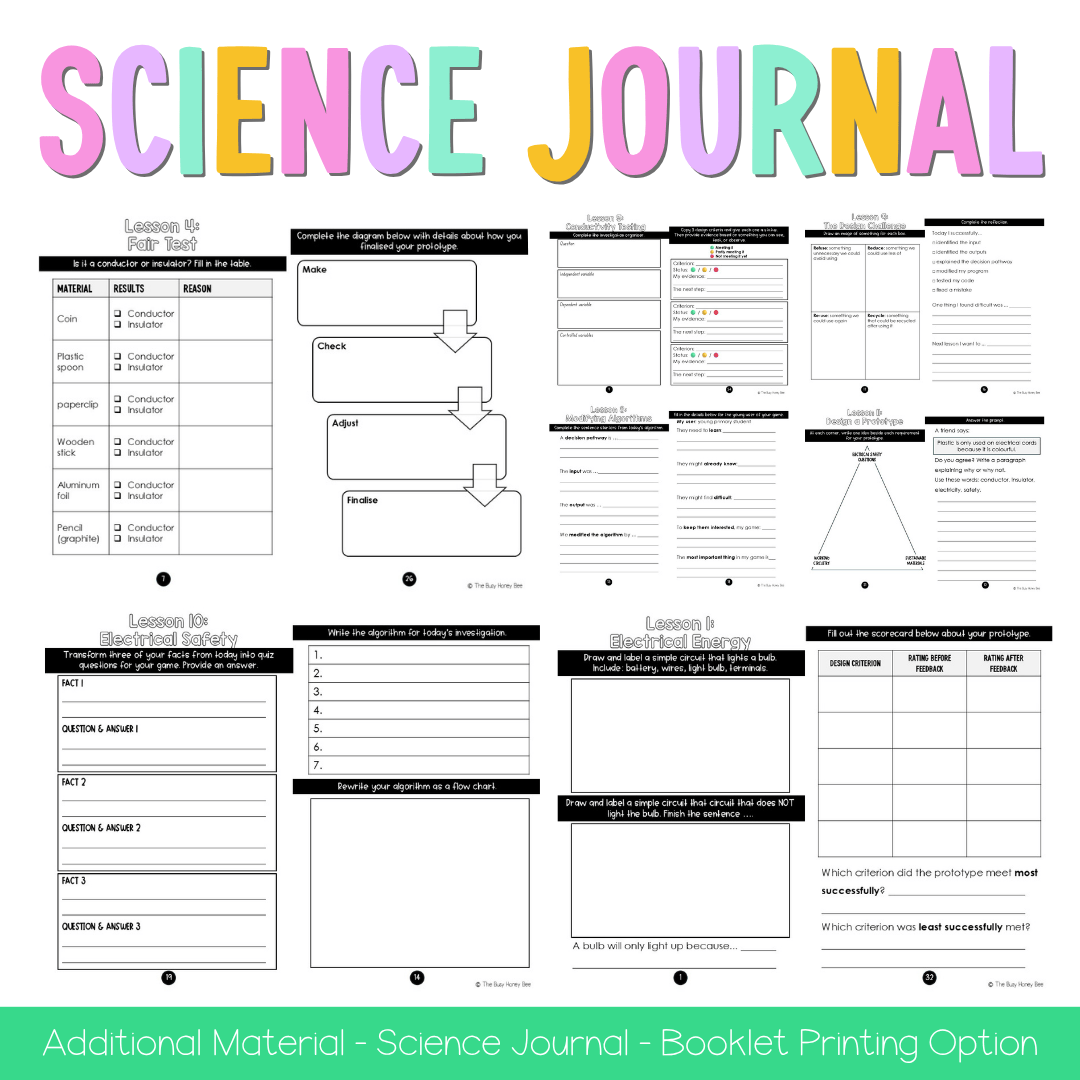 Stage 3 NSW Science Sample Unit 3 Teaching Pack 2026 - Teaching Bundle