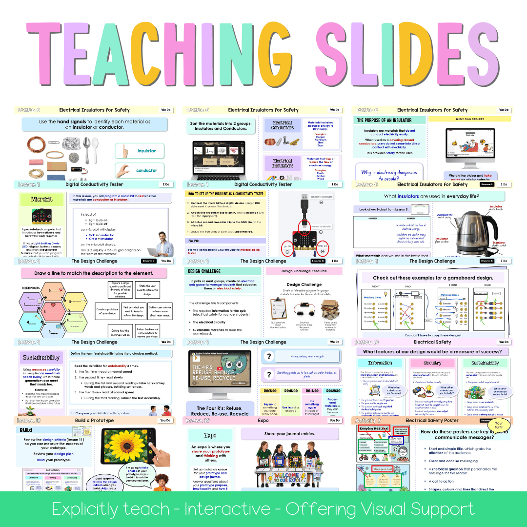 Stage 3 NSW Science Sample Unit 3 Teaching Pack 2026 - Teaching Bundle