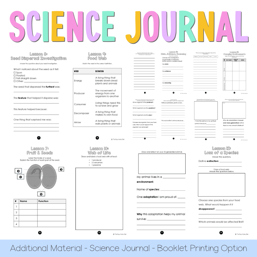 Stage 3 NSW Science Sample Unit 5 Teaching Pack 2026 - Teaching Bundle