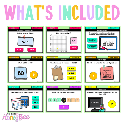 Stage 3 Year A Australian | NSW Math Daily Review | Warm-Up Term 4 Mega Bundle - Warm Up | Revision