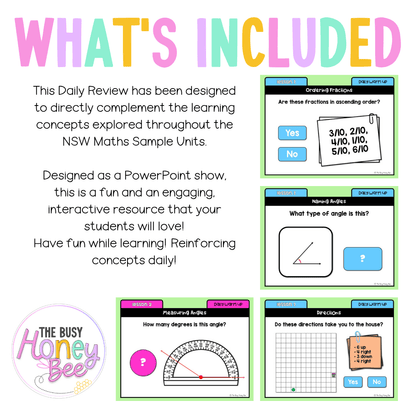 Stage 3 Year A Australian | NSW Math Daily Review | Warm-Up Unit 10 - Warm Up | Revision