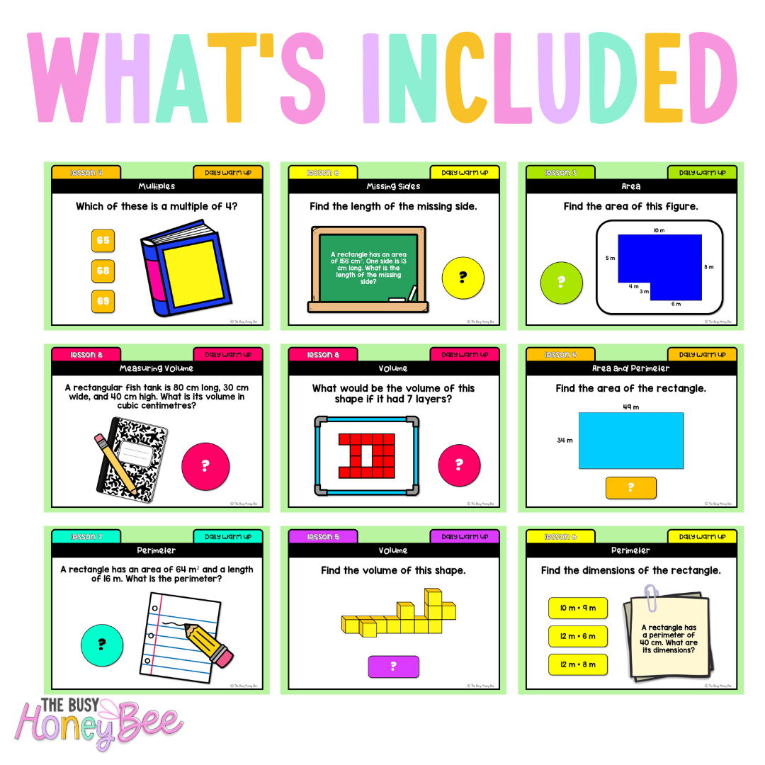 Stage 3 Year A Australian | NSW Math Daily Review | Warm-Up Unit 17 - Warm Up | Revision