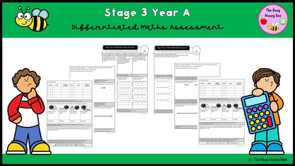 Stage 3 Year A Differentiated Maths Assessment Unit 11 - Microsoft Word Document