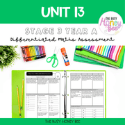 Stage 3 Year A Differentiated Maths Assessment Unit 13 - Microsoft Word Document