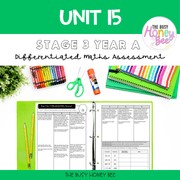 Stage 3 Year A Differentiated Maths Assessment Unit 15 - Assessment