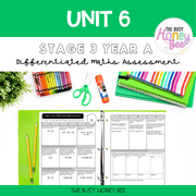 Stage 3 Year A Differentiated Maths Assessment Unit 6 - Microsoft Word Document