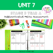 Stage 3 Year A Differentiated Maths Assessment Unit 7 - Microsoft Word Document