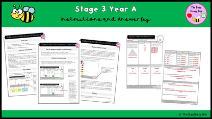 Stage 3 Year A Differentiated Maths Assessment Unit 7 - Microsoft Word Document