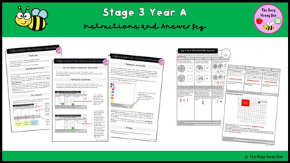 Stage 3 Year A Differentiated Maths Assessment Unit 8 - Microsoft Word Document