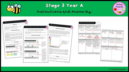 Stage 3 Year A Differentiated Maths Assessment Unit 9 - Microsoft Word Document