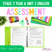 Stage 3 Year A English Pre- and Post-Assessment Unit 2 Genre - Assessment