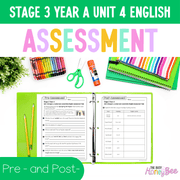 Stage 3 Year A English Pre- and Post-Assessment Unit 4 Imagery, symbol and connotation - Assessment