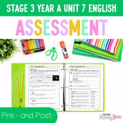 Stage 3 Year A English Pre- and Post-Assessment Unit 7 Imagery, symbol and connotation -