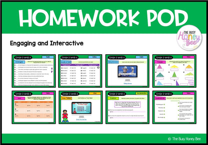 Stage 3 Year A Homework/Learning Pod 12 - Homework | Casual Teaching