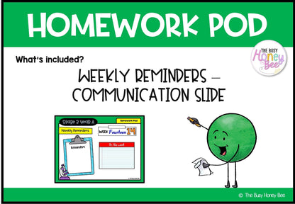 Stage 3 Year A Homework/Learning Pod 14 - Homework | Casual Teaching
