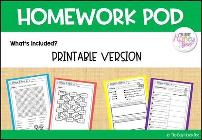Stage 3 Year A Homework/Learning Pod 2 - PowerPoint