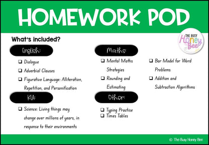 Stage 3 Year A Homework/Learning Pod 2 - PowerPoint