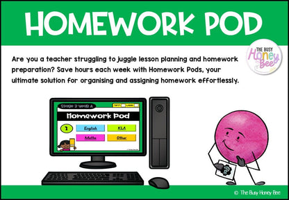 Stage 3 Year A Homework/Learning Pod 2 - PowerPoint