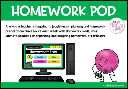 Stage 3 Year A Homework/Learning Pod 3 - PowerPoint