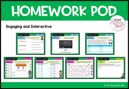Stage 3 Year A Homework/Learning Pod 4 - PowerPoint