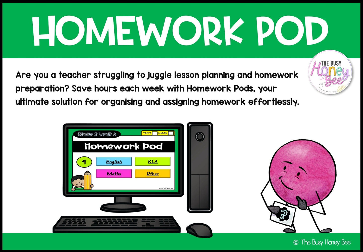 Stage 3 Year A Homework/Learning Pod 4 - PowerPoint