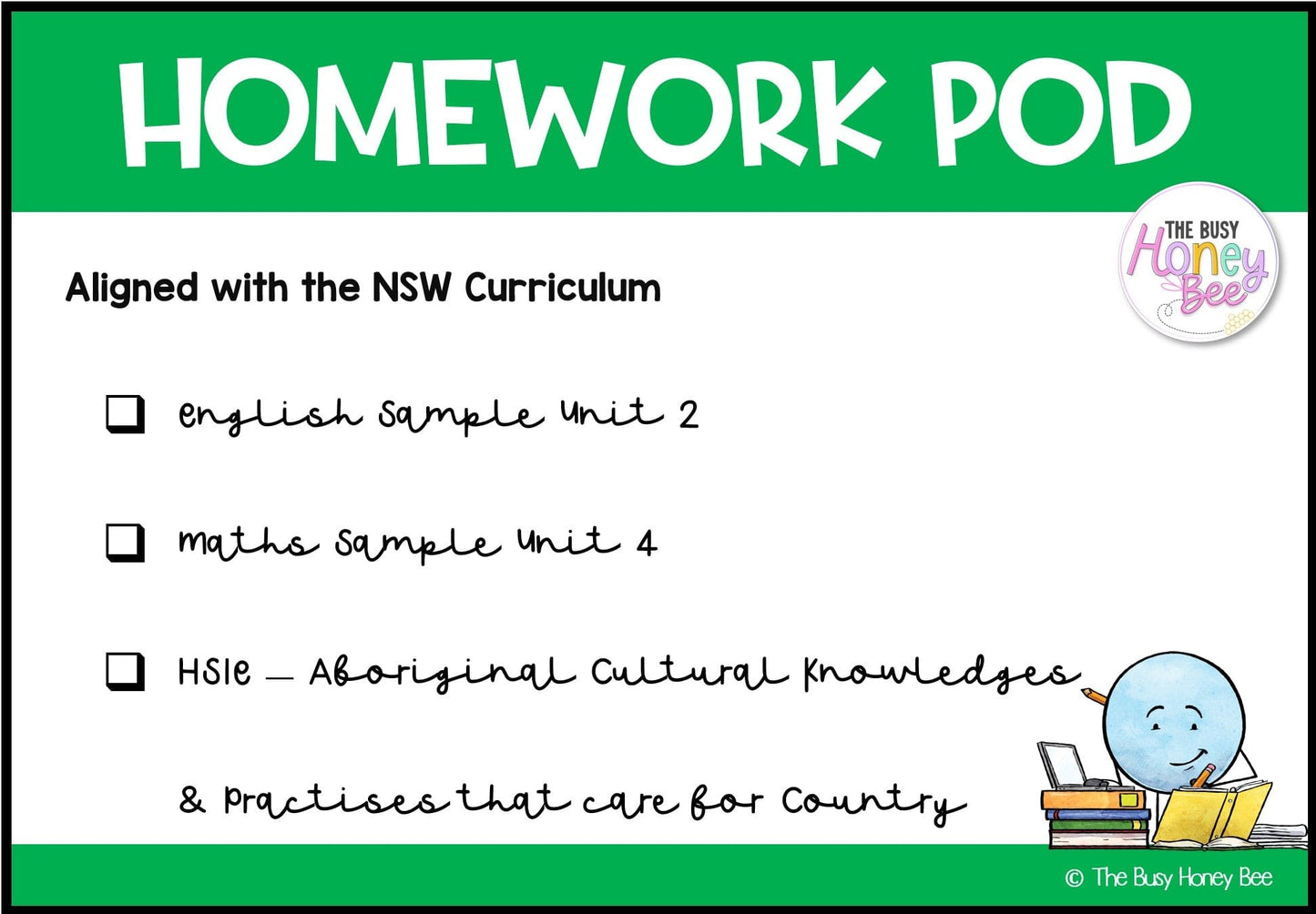 Stage 3 Year A Homework/Learning Pod 4 - PowerPoint