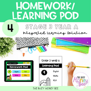 Stage 3 Year A Homework/Learning Pod 4 - PowerPoint