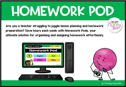 Stage 3 Year A Homework/Learning Pod 5 - PowerPoint