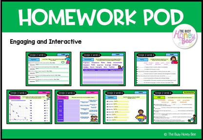 Stage 3 Year A Homework/Learning Pod 8 - PowerPoint