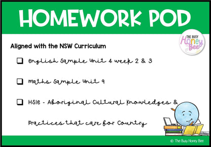 Stage 3 Year A Homework/Learning Pod 9 - PowerPoint