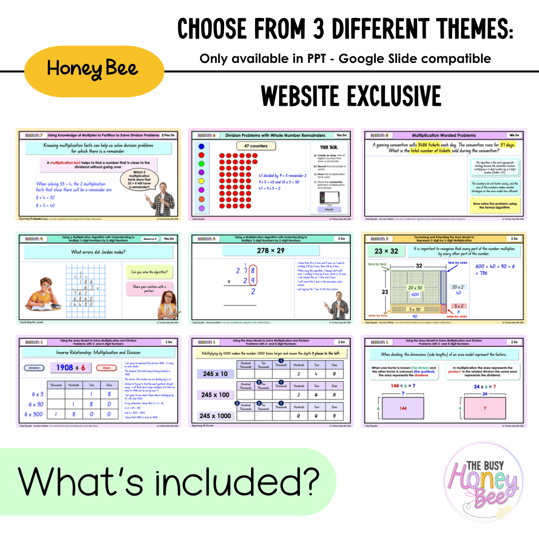 Stage 3 Year A NSW Maths Unit 13 Multiplication and Division Teaching Slides 2026 - Teaching Slides