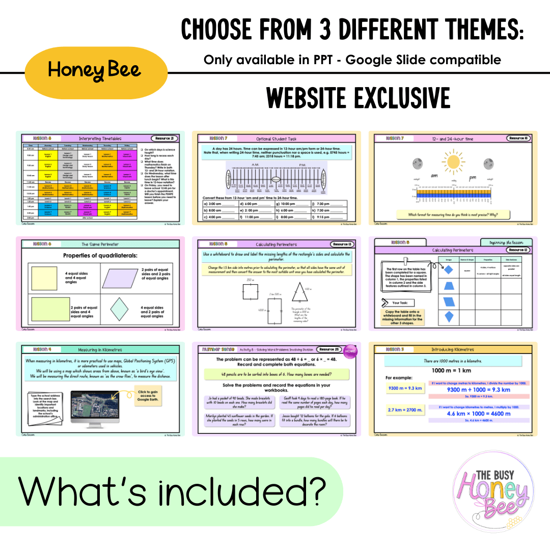 Stage 3 Year A NSW Maths Unit 3 Length and Time Teaching Slides 2026 - Teaching Slides
