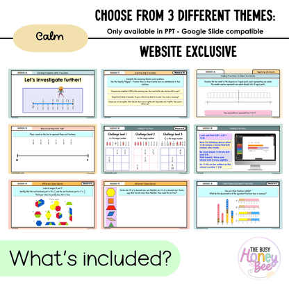 Stage 3 Year A NSW Maths Unit 4 Fractions Teaching Slides 2026 - Teaching Slides