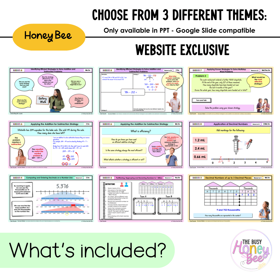 Stage 3 Year A NSW Maths Unit 6 Representing Numbers and Decimals Teaching Slides 2026 - Teaching Slides